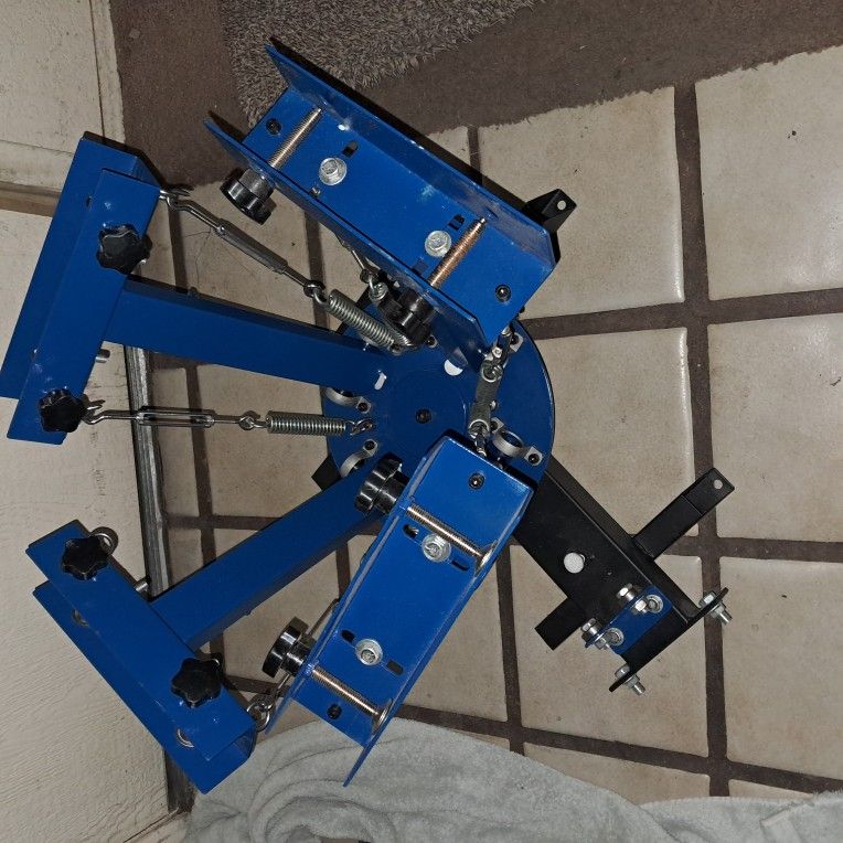 4 Color 1 Station Silk Screen Press Machine