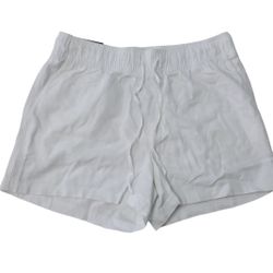 Gap Ladies Linen Easy Pull-On Front Tie Front and Back Pockets Short XXL 