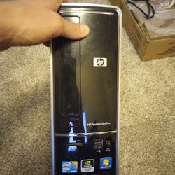 Two Old HP Slimline Desktops Read Description