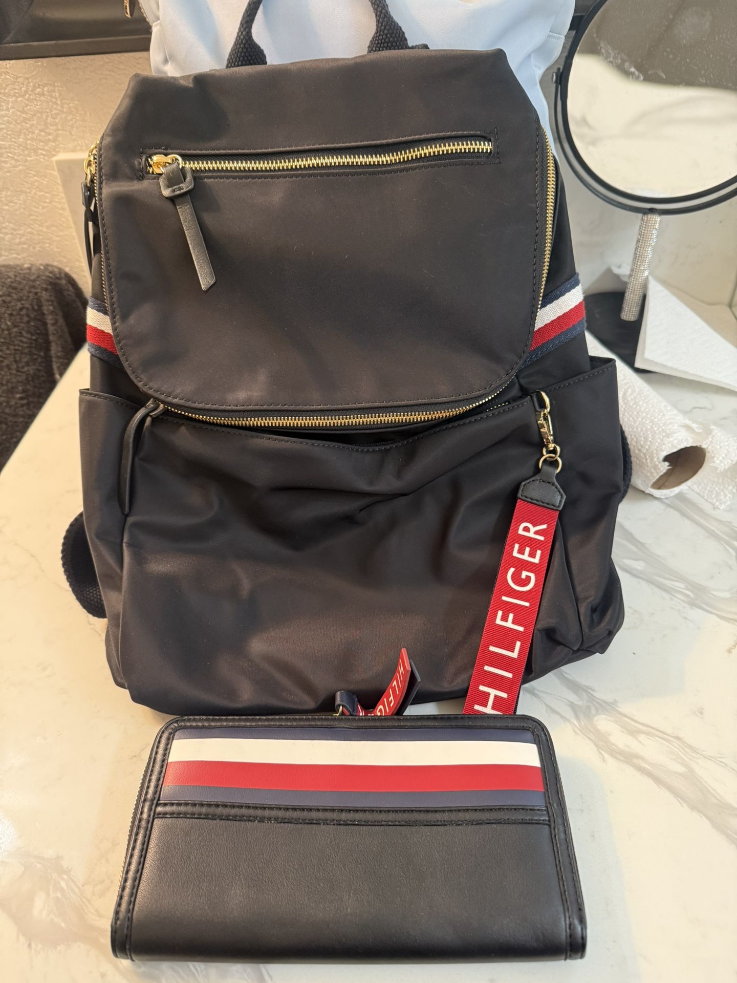 Tommy Hilfiger Backpack With Wallet