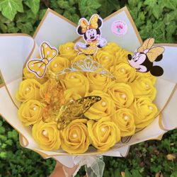 Minnie bouquet yellow bouquet