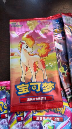 Chinese exclusive Pokémon packs