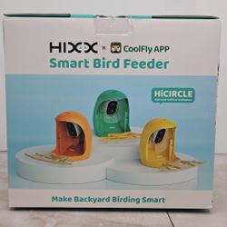 HIXX Smart Bird Feeder with Camera & Solar Panel