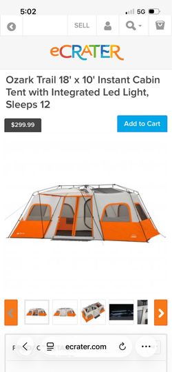 Ozark Instant Cabin Tent