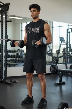 “Los Angeles” Sleeveless Gym Shirt
