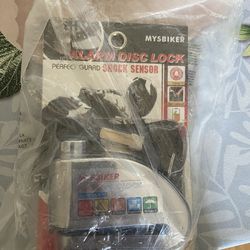 Alarm Disc Lock For Bicycles And Motorcycles