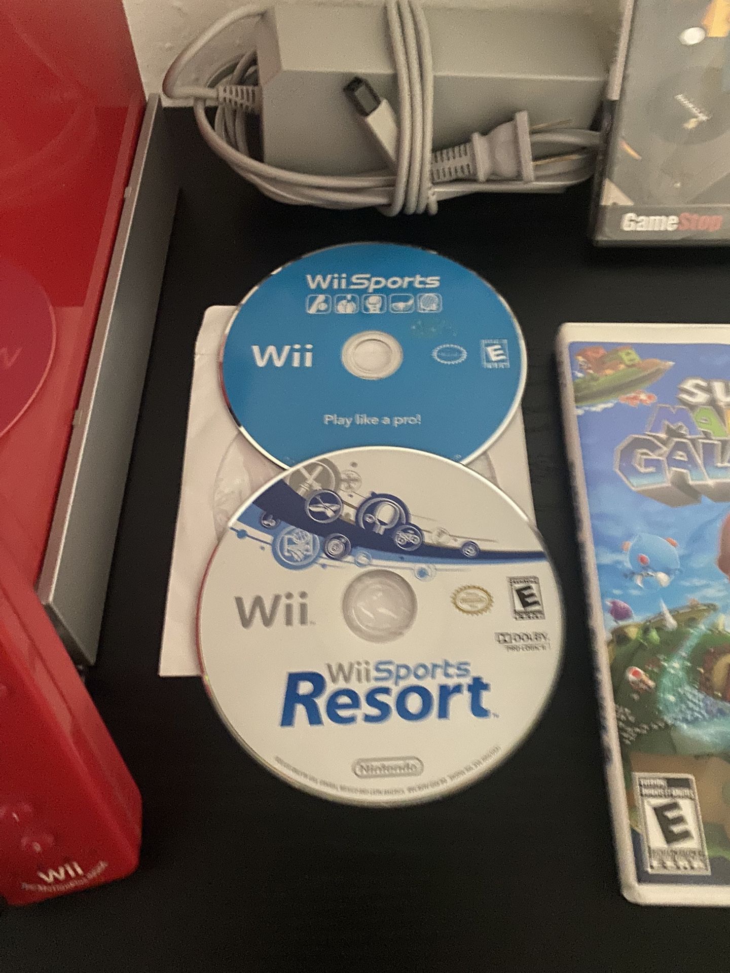 Wii and gamecube games