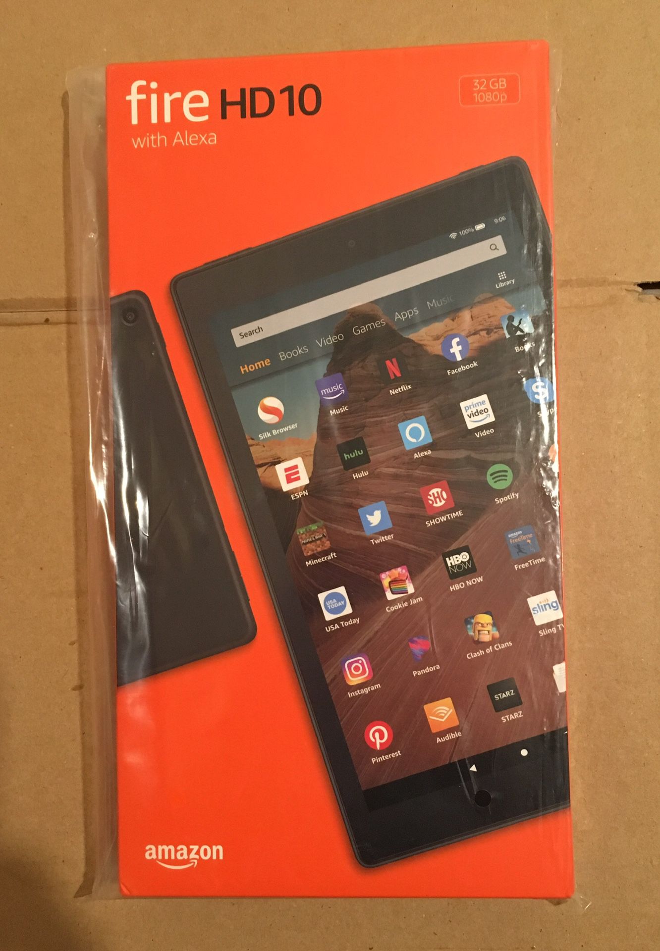 Amazon Fire HD 10 Tablet with Alexa 10.1” 1080 FHD Display