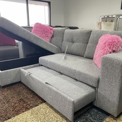 Monaco Pullout Sofa Sectional With Storage $6 99