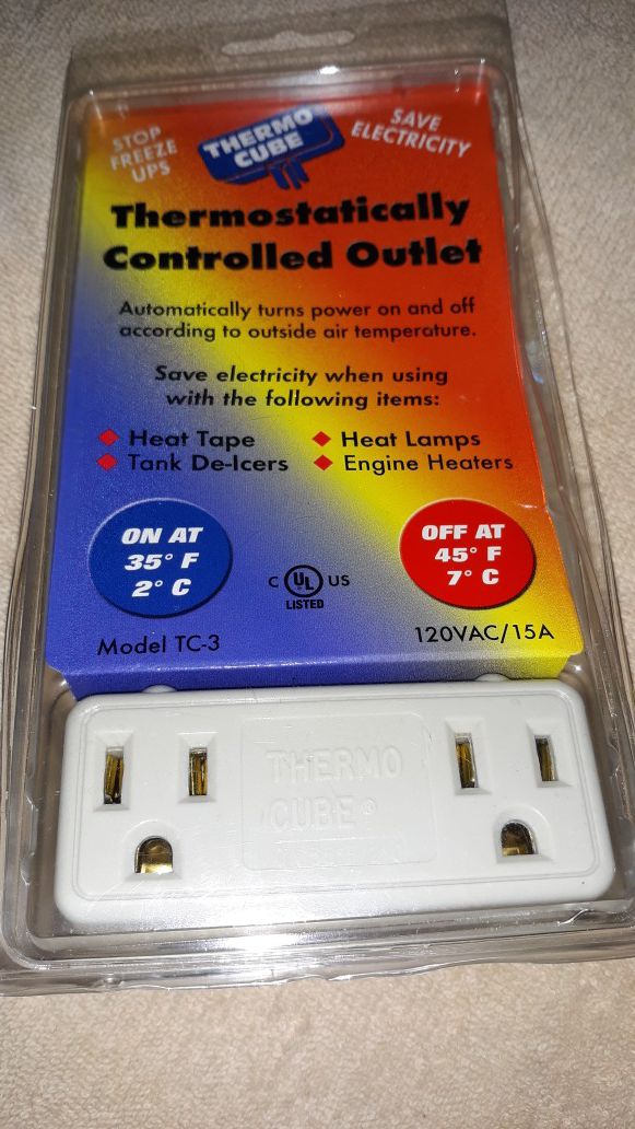 Thermostatically Controlled Outlet