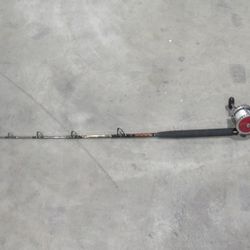 72" Penn Slammer Fishing Pole w/114H reel