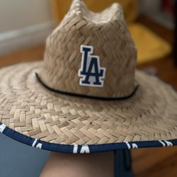 Dodgers Straw Hat