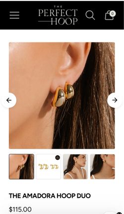 The Perfect Hoop Amadora Earring Duo