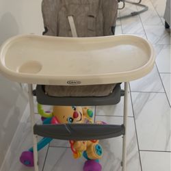 Graco High Chair Used 