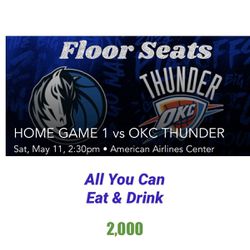 Dallas Mavericks vs. Oklahoma Thunder 