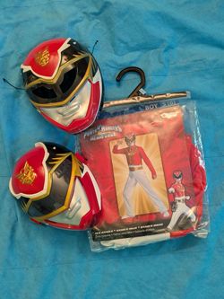 Power Rangers Megaforce Red Ranger Kids Costume Set