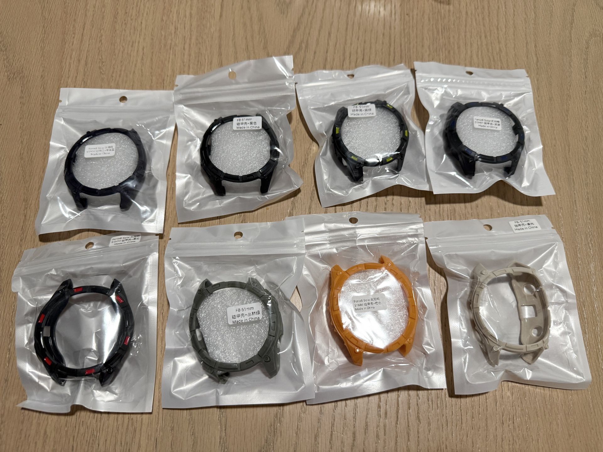 Case Cover for Garmin Fenix 8 (51/47mm) – Compatible TPU Shell