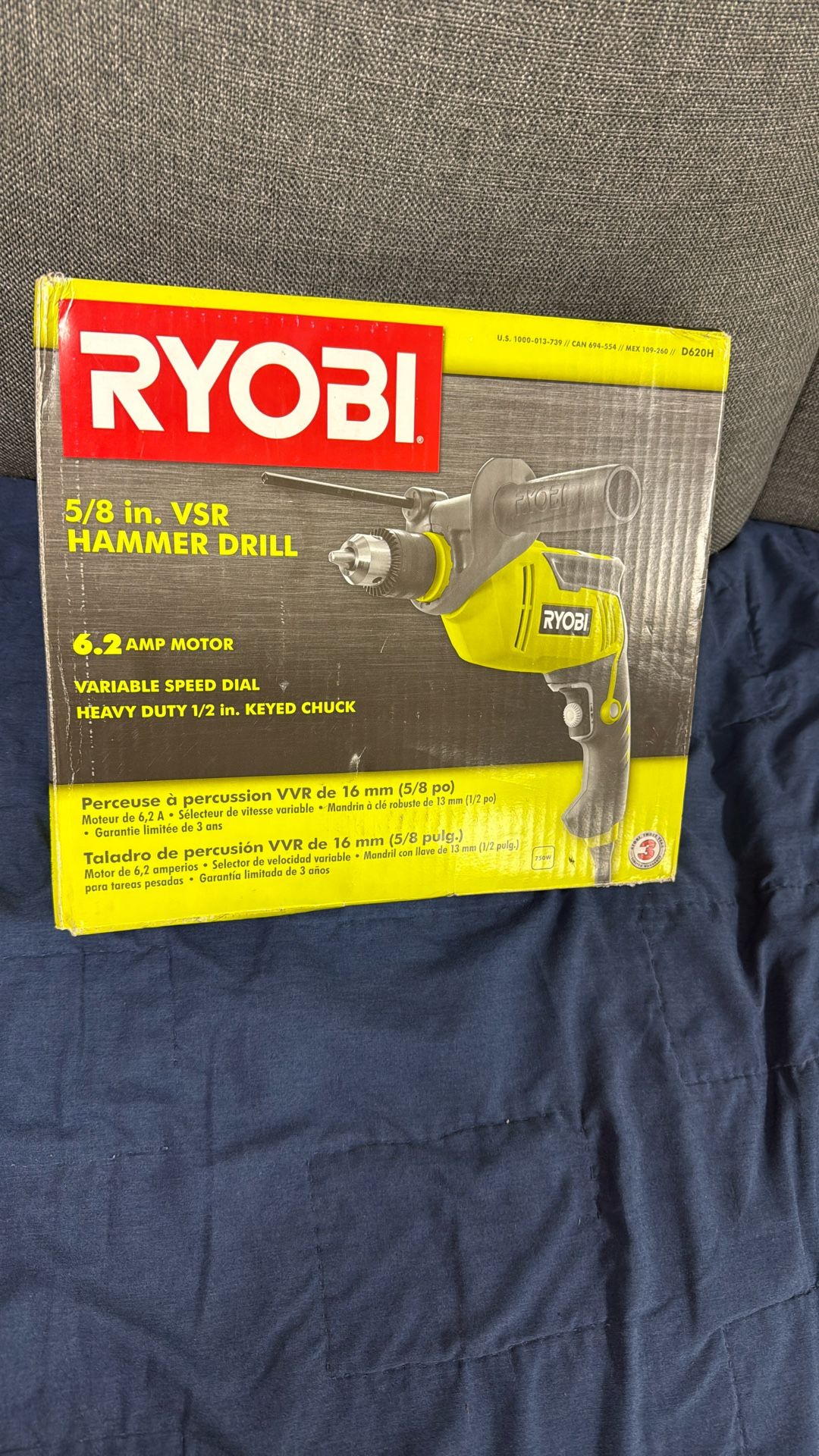 Ryobi Hammer Drill *New In Box