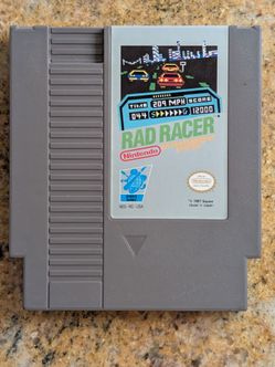 Rad Racer NES Nintendo game cartridge