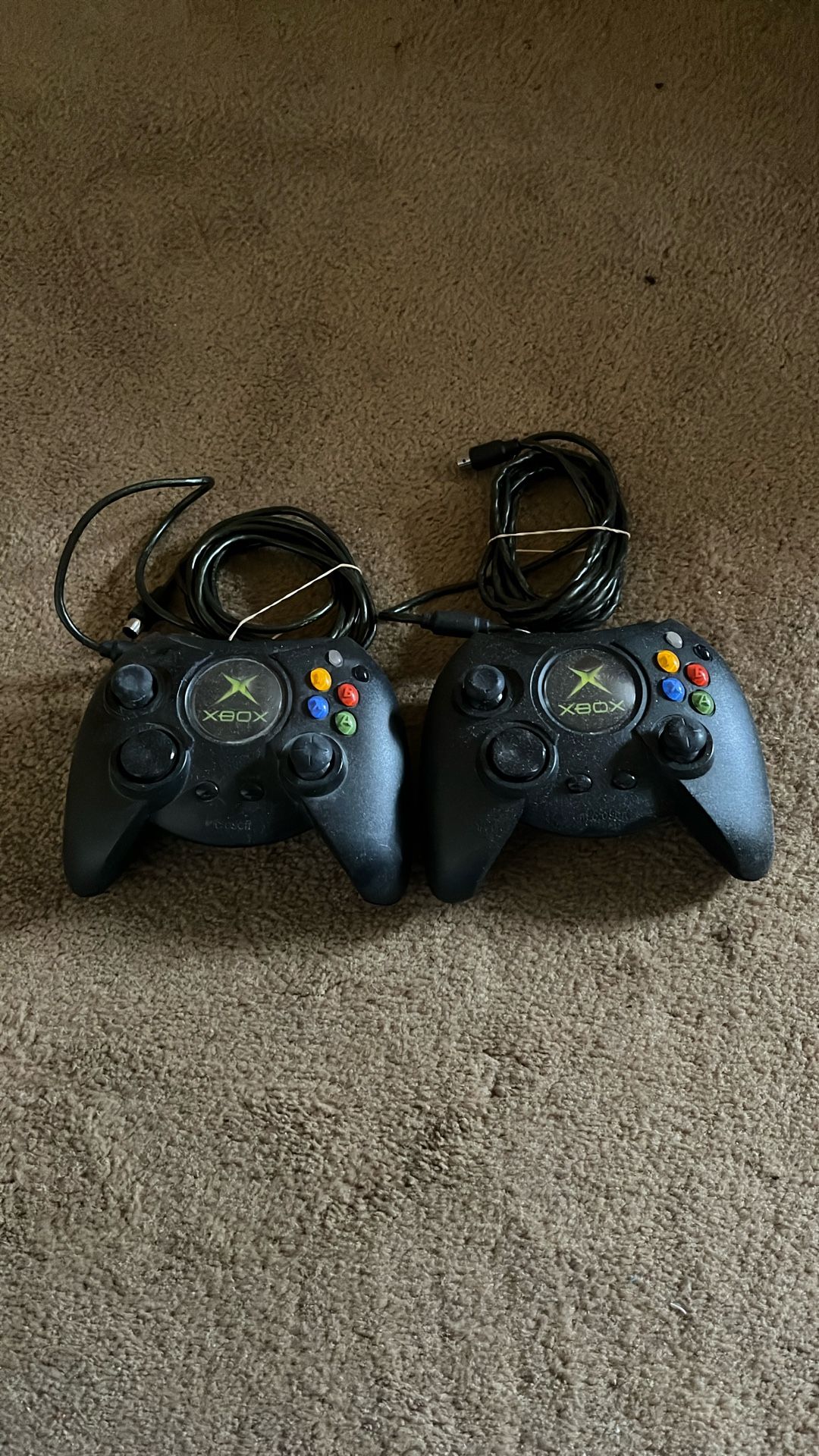 Original Xbox Controllers (non working)