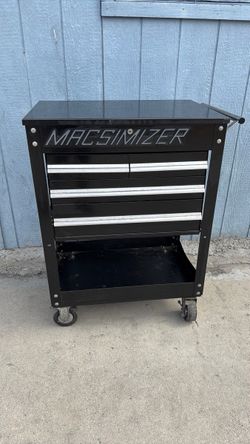 Mac Tools MACSIMIZER Rolling Service Cart - 4 Drawer, Lift Top