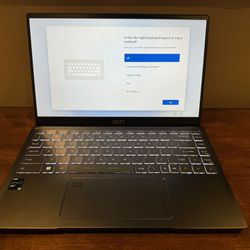 Almost New MSI Prestige 14 Evo Laptop (original $990+)