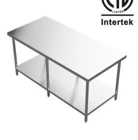 Stainless Steel Rolling Kitchen Island / Work Table – Heavy Duty