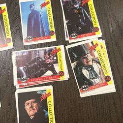 Batman Returns Sellers Collection Collectible Card Set 