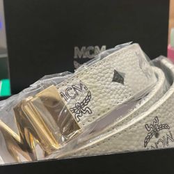 MCM men’s belt OR MCM belt and Valentino cologne for 200$
