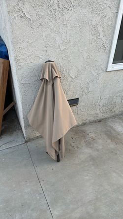 Outdoor Patio Umbrella Tan