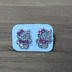 Hello Kitting With Cz Stones 