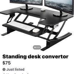 36 Inch Standing Desk Convertor 