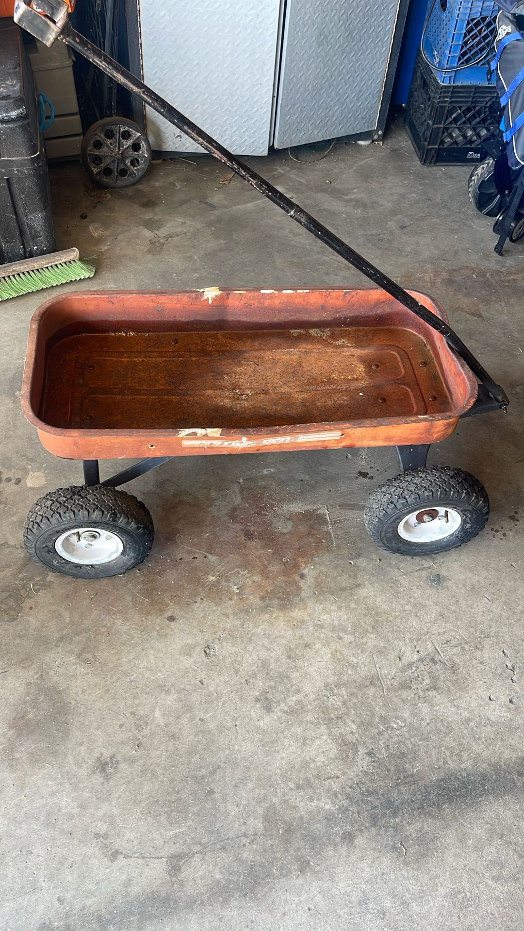 Rolling Red Wagon