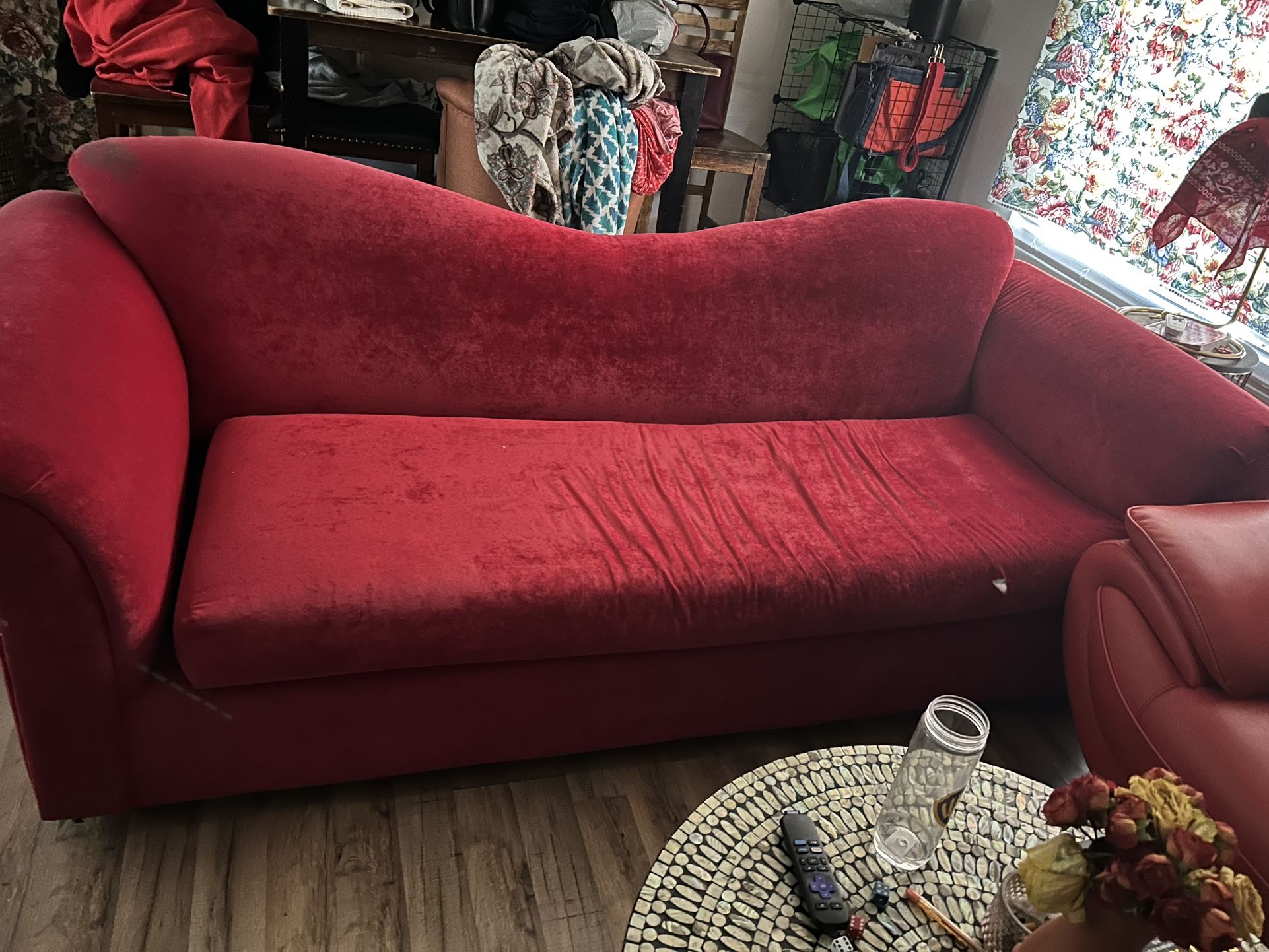 Unique Red Sofa