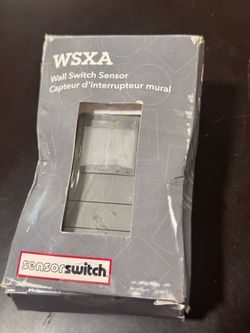 Acuity Controls WSXA PDT GY Gray LT Wall Switch Sensor White Low Temp 120-277        C5)