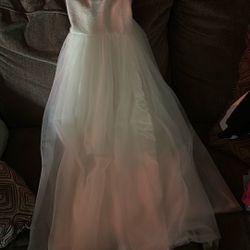 White Flower Girl Dress