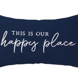 THIS IS MY HAPPY PLACE 12X20 pillowcase