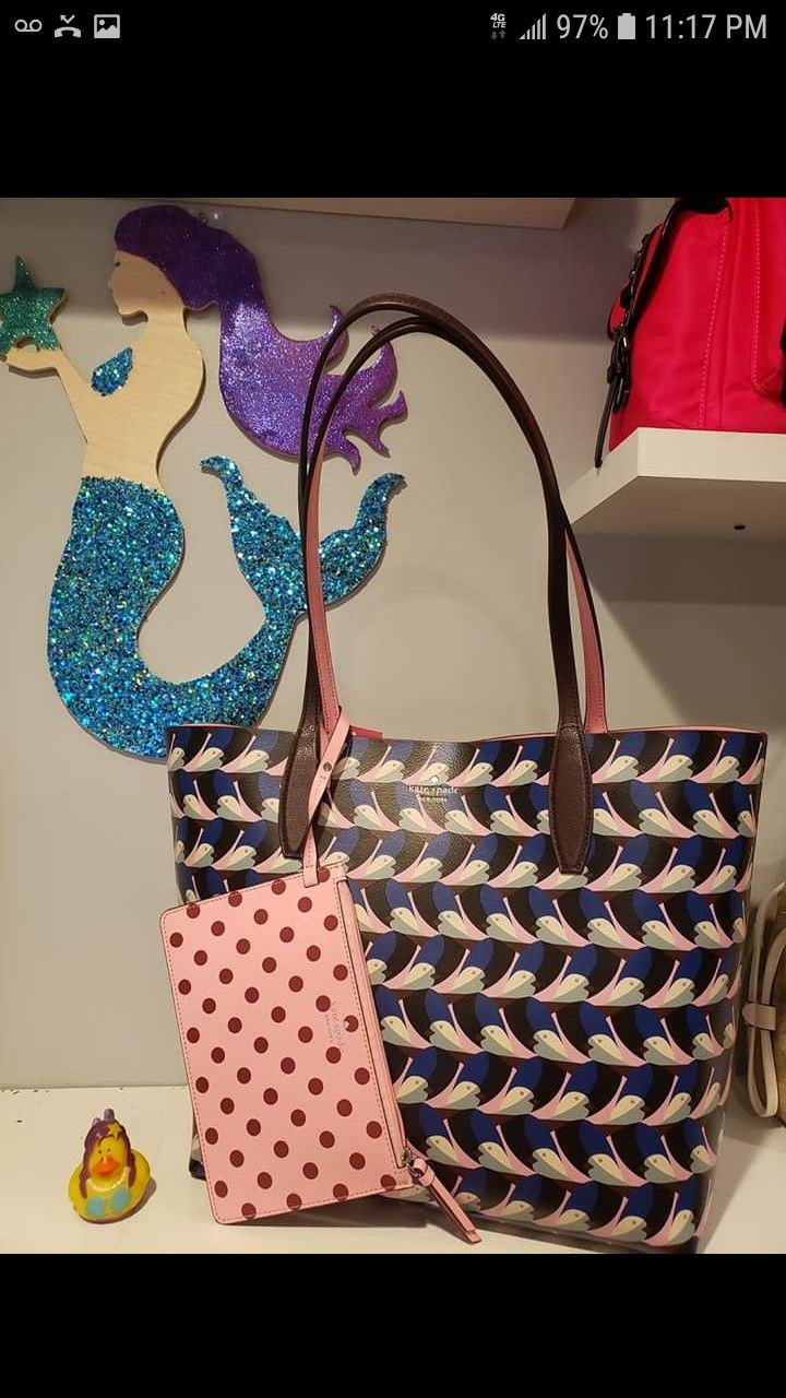 Kate Spade reversible tote retails 329 give me your best offer