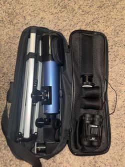 Carson Aim 36050 Telescope Binoculars Travel Set