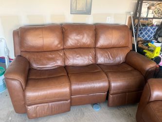 electric reclining leather sofas