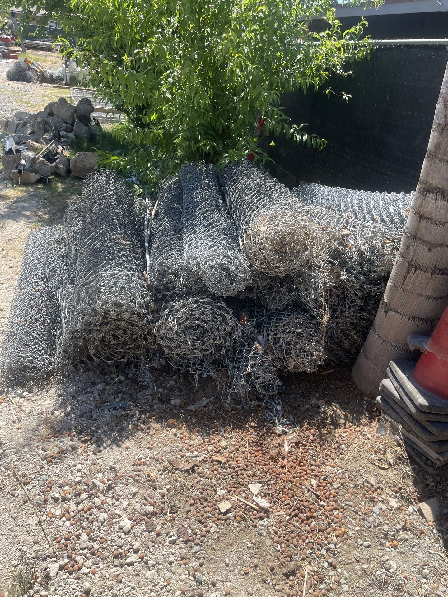 For Sale 350 Feet Of 6’ Used Chain Link Fence$300