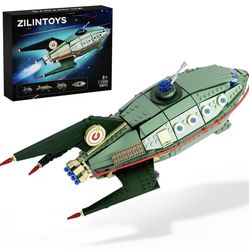 Futurama green ship building blocks