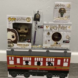 Funko Pop Harry Potter Sirius Black 67 Train Game Stop Exclusive
