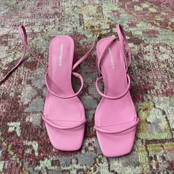 Womens Marc Fisher Pink Heels 