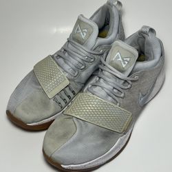 Size 12 Nike PG 1 Pure Platinum Paul George Sneakers Shoes