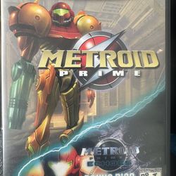Metroid Prime. Nintendo Gamecube Game.