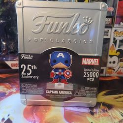 Funko Pop Classics Captain America 25th Anniversary 
