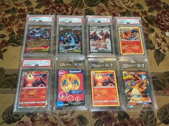 PSA AND TAG Graded Charizard cards
