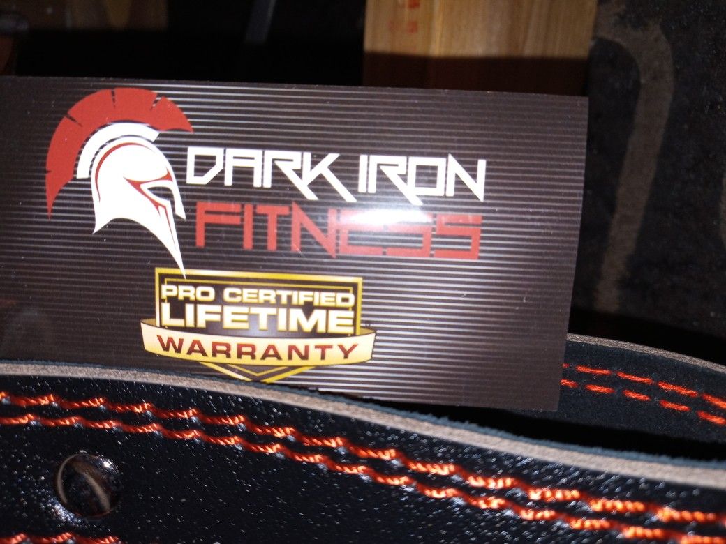 Dark Iron Fitness Medium Weight Belt