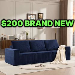 Blue Green Beige 3 Seater Modular Couch 🛋️ Brand New In Box $200 